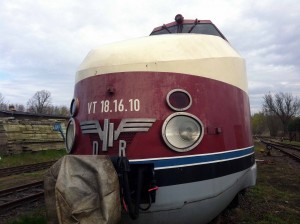 Ketzin Eisenbahn ICE des Ostens T Zug Görlitz Triebwagen
