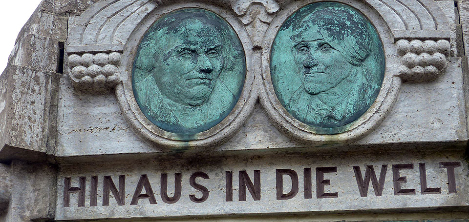 Lutherdenkmal in Mansfeld