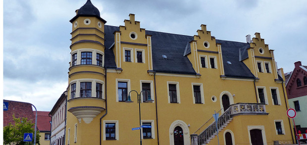 Rathaus in Sandersleben/Anhalt Harz