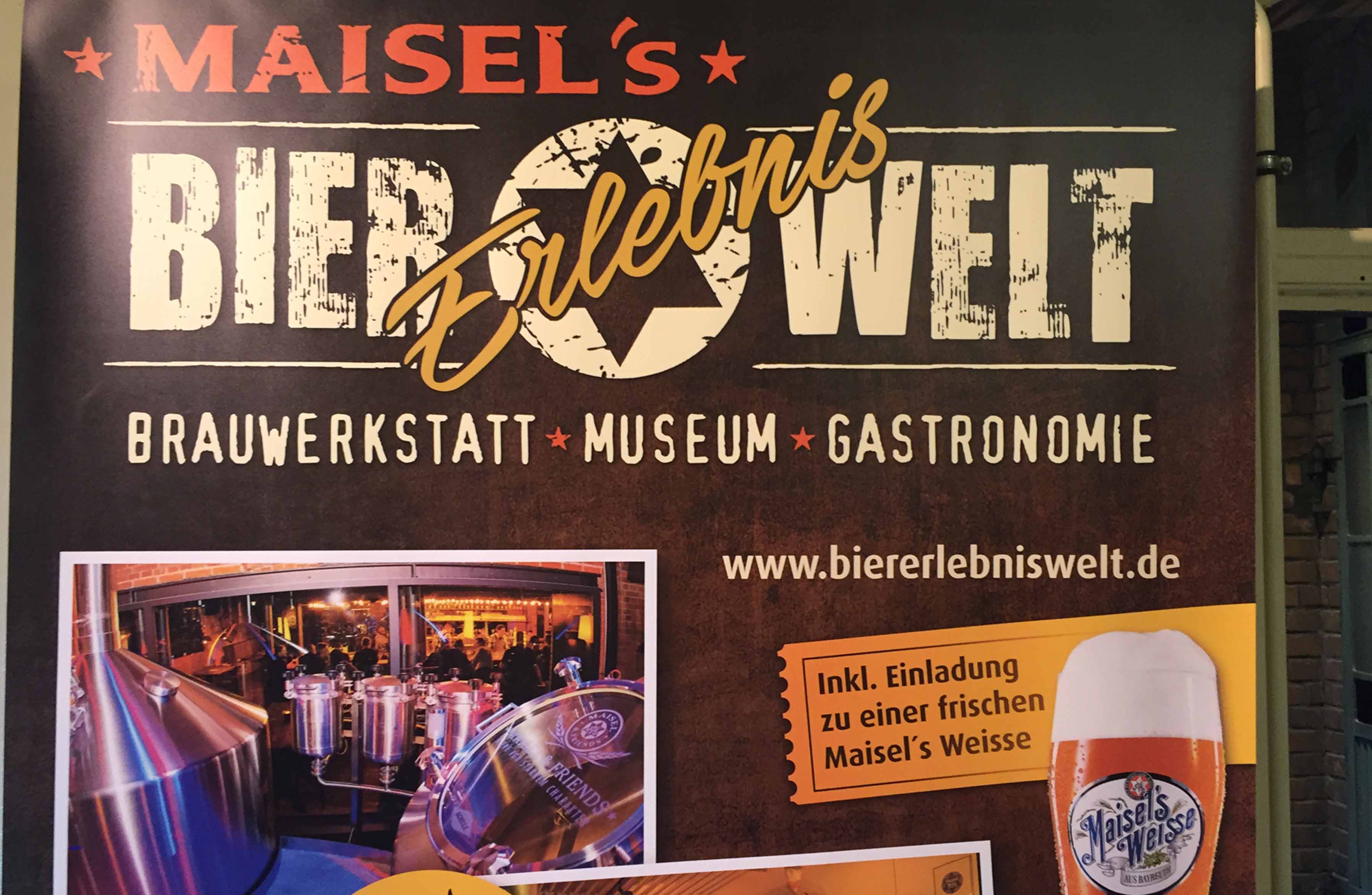 Maisels Bier Erlebniswelt in Bayreuth