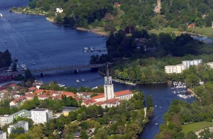 Luftbild Potsdam Heiligengeist Havel