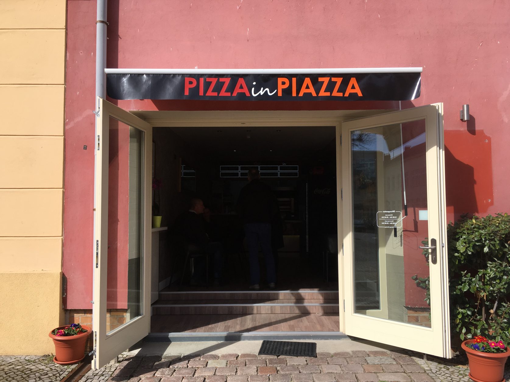 Pizza in Piazza Werder/Havel, Foto: D.Weirauch