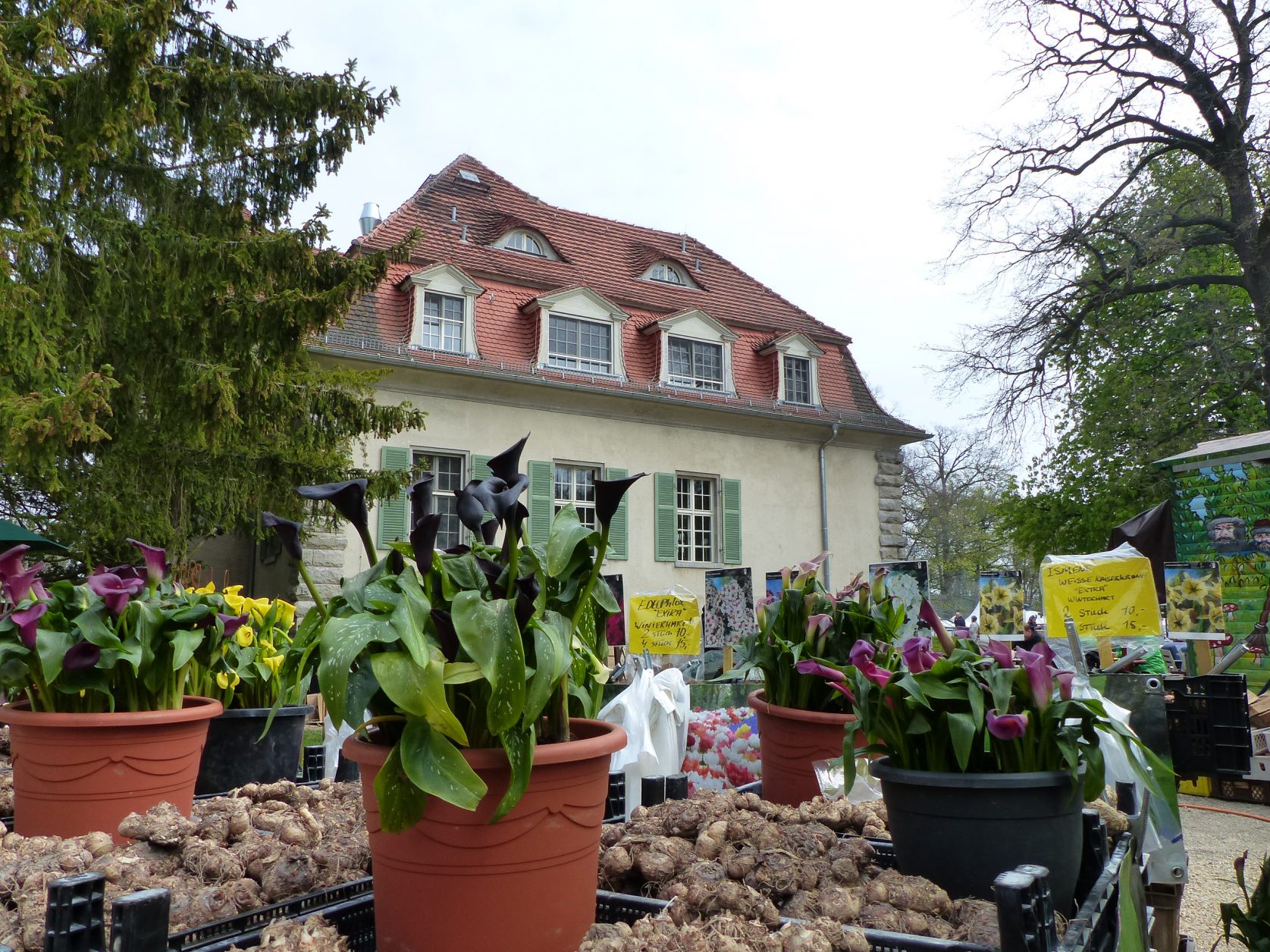 Schlosspark Kartzow im April: LebensArt