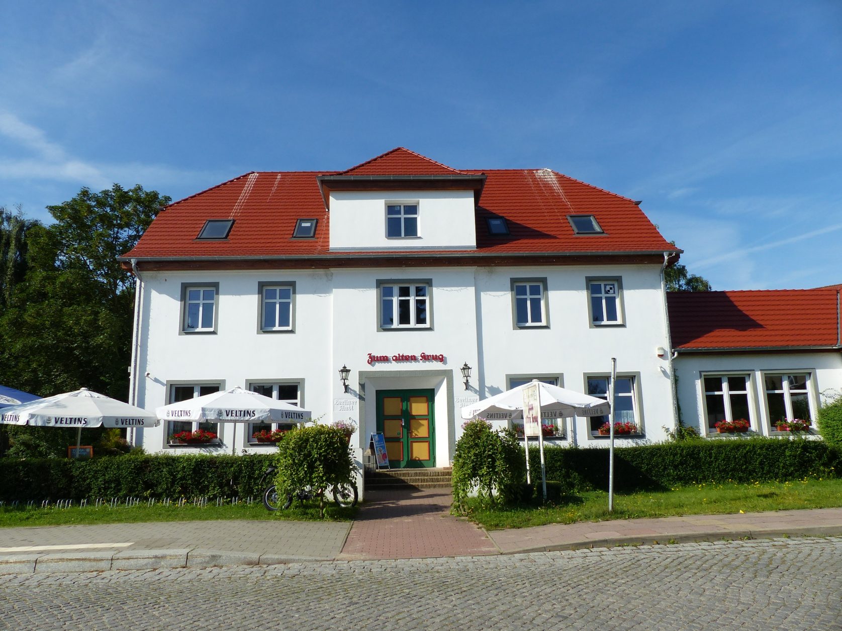 Landgasthof "Zum Alten Krug" im Potsdamer Ortsteil Marquardt, Foto: Weirauch