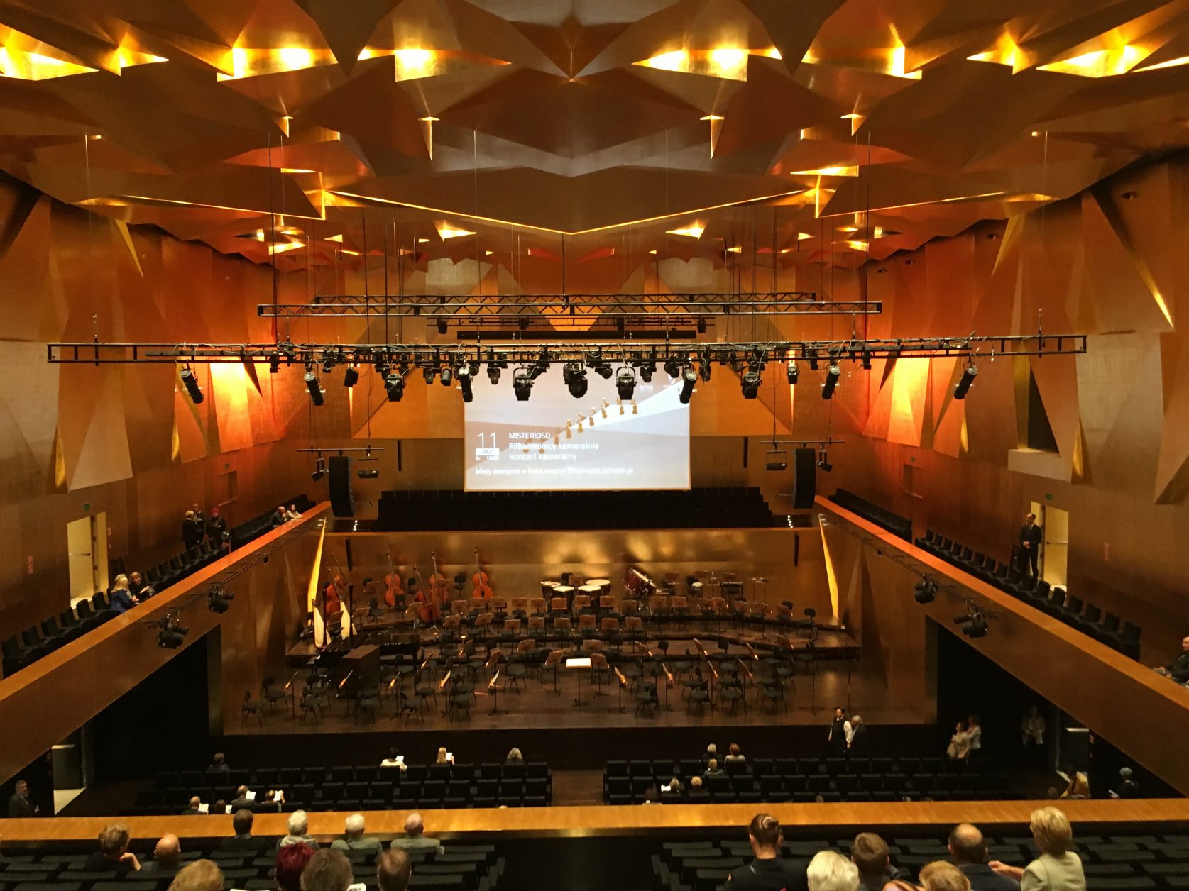 Blick in den Konzertsaal Foto: Weirauch