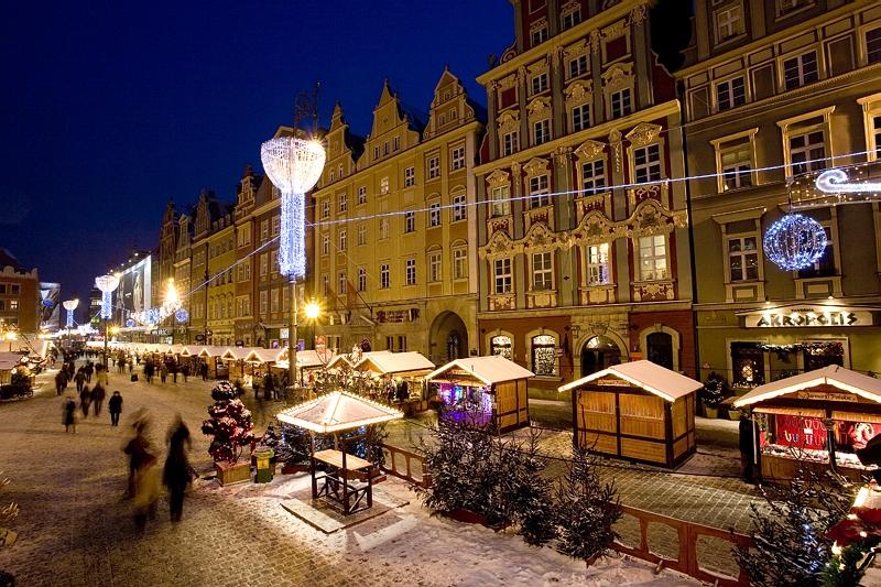 Weihnachten in Breslau Wroclaw