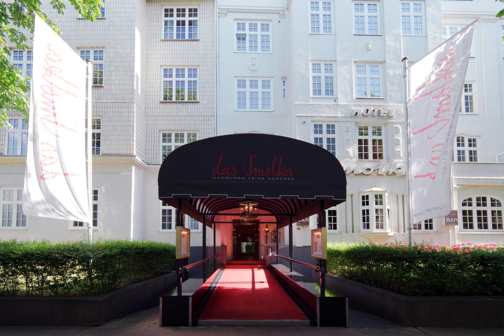 Der Eingang in das Smolka © Raphael Hotels
