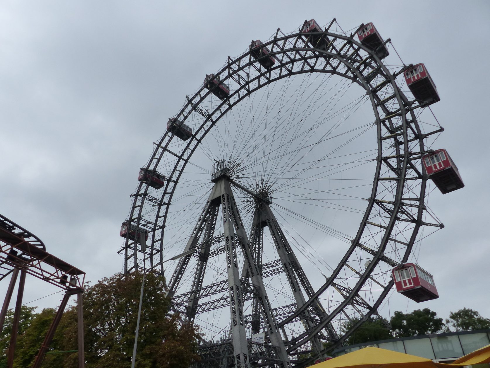 Das Riesenrad im Wiener Prater Foto: Weirauch
