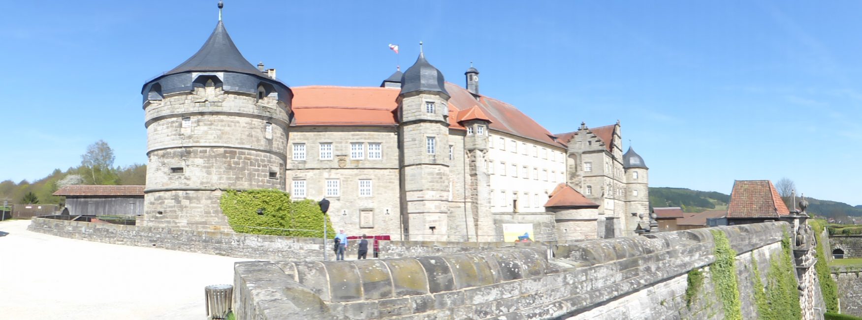 Blick auf die Festung Kronach Foto: D.Weirauch