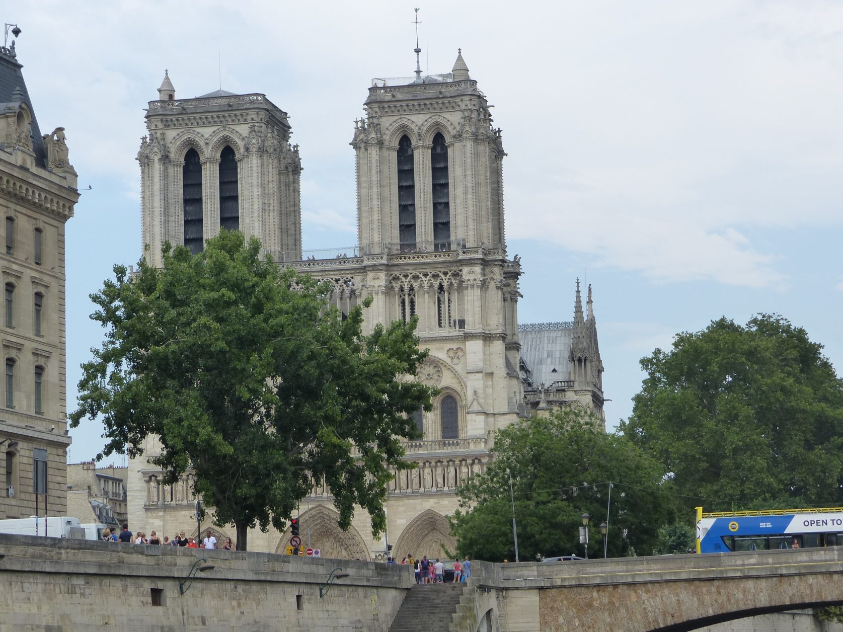 Frankreich Notre Dame vor dem Brand 2019