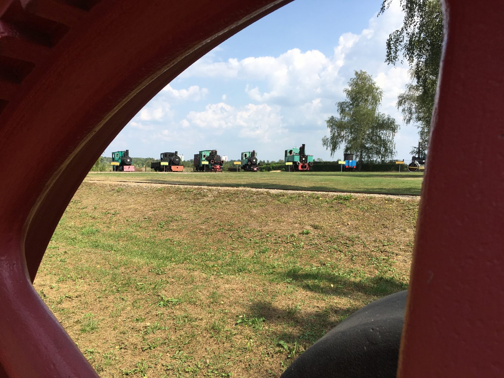 Eindruckvoll werden Dampflokomotiven im Freigelände präsentiert, Foto: Weirauch