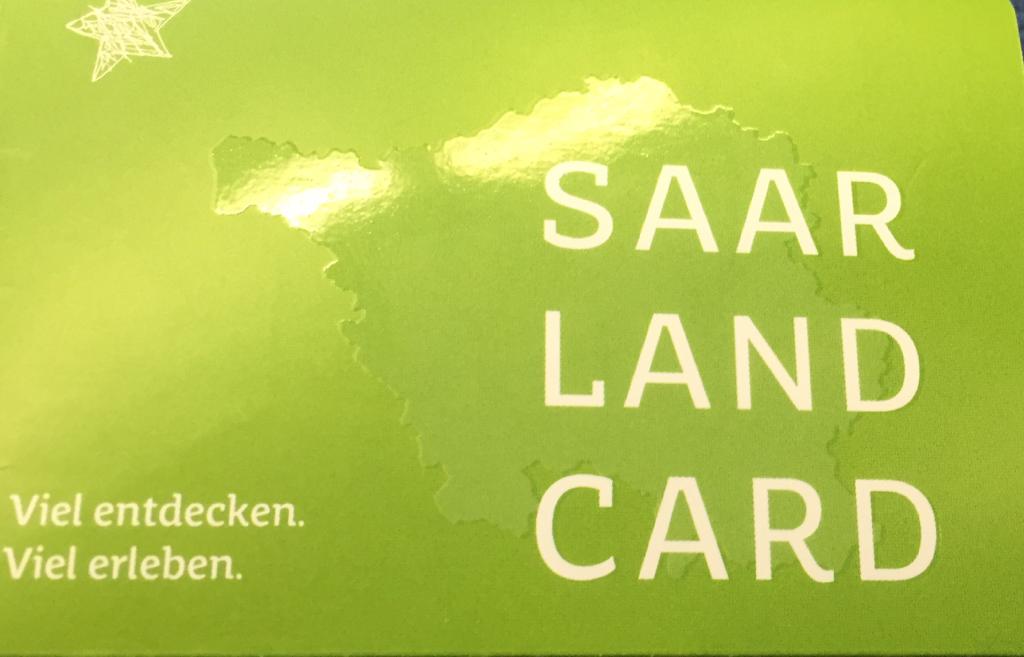 Mit der Gästekarte Saarland Card im Gepäck entdecken Sie 85 Ausflugsziele im Saarland und über die Grenzen hinaus kostenfrei und genießen freie Fahrt mit Bus & Bahn im Saarland!