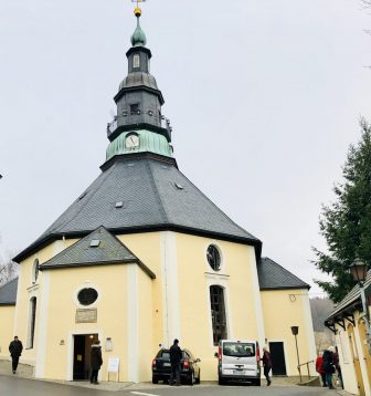 Kirche Weihnacht Erzgebirge