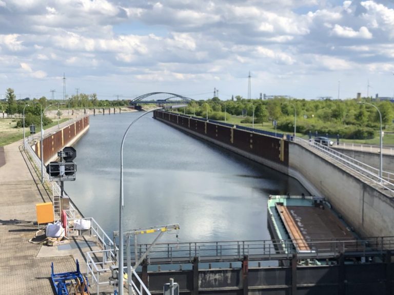 Das Schiffshebewerk Rothensee In Magdeburg - EINFACHRAUS.EU