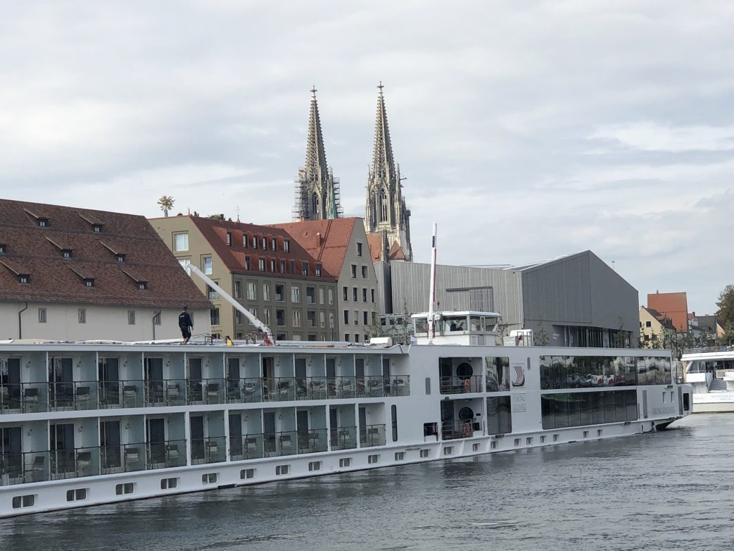 Regensburg ist auch beliebter Anlegeort für Kreuzfahrtschiffe Foto: Weirauch