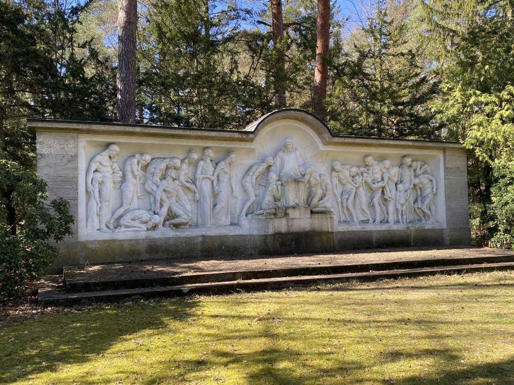 Christusdenkmal auf dem Stahnsdorfer Südwestkirchhof