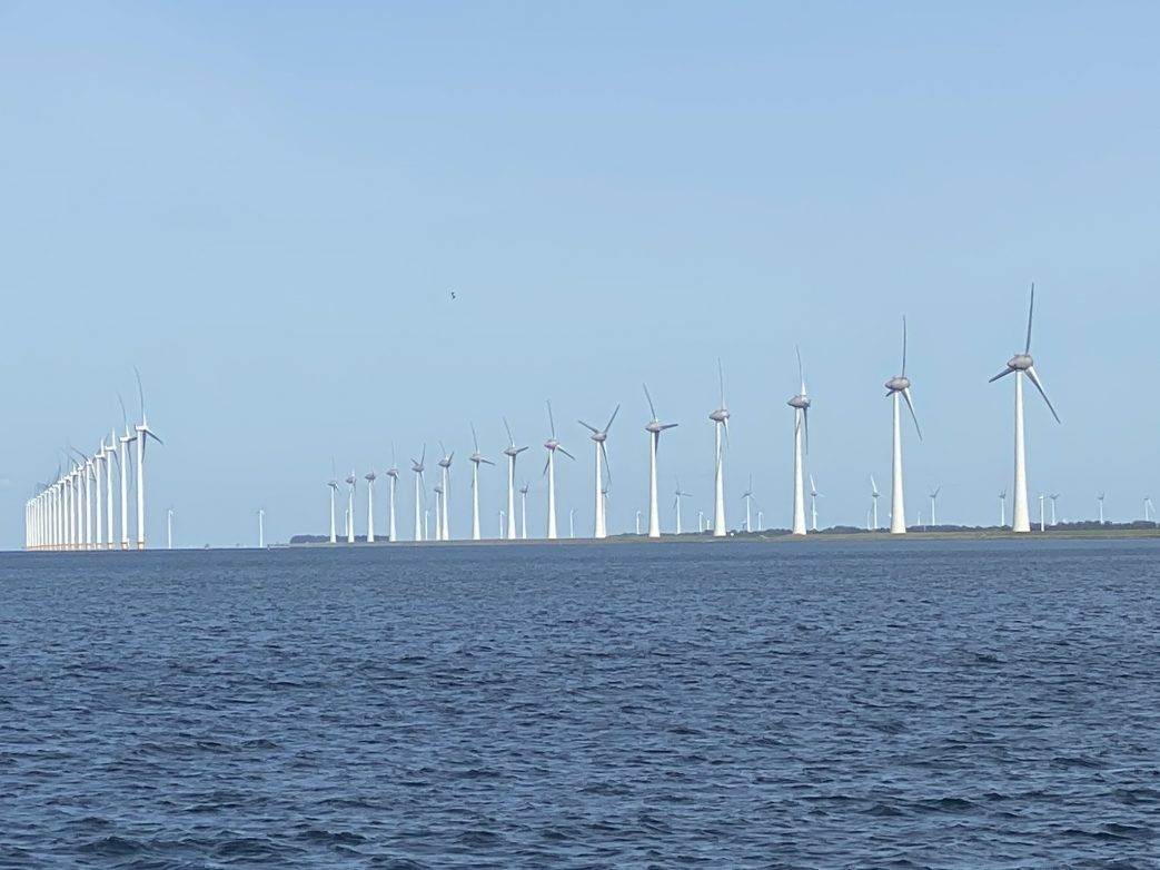 Windpark vor Urk in Flevoland