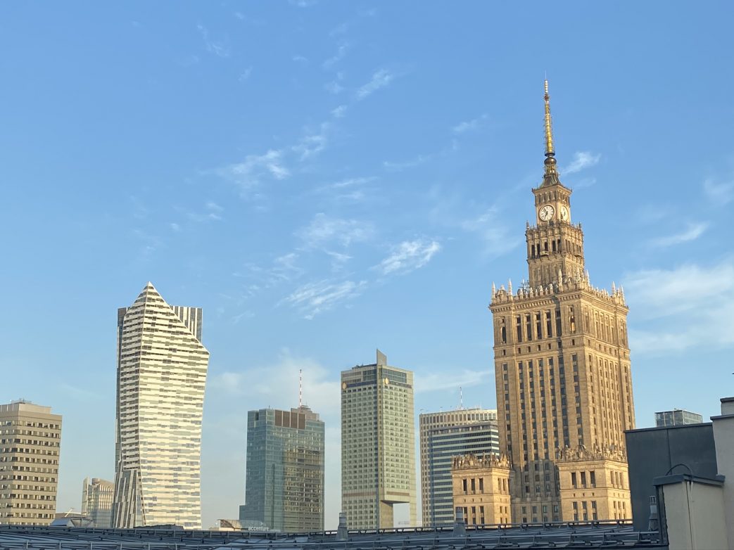Warschau Hochhäuser skyline 'Polen