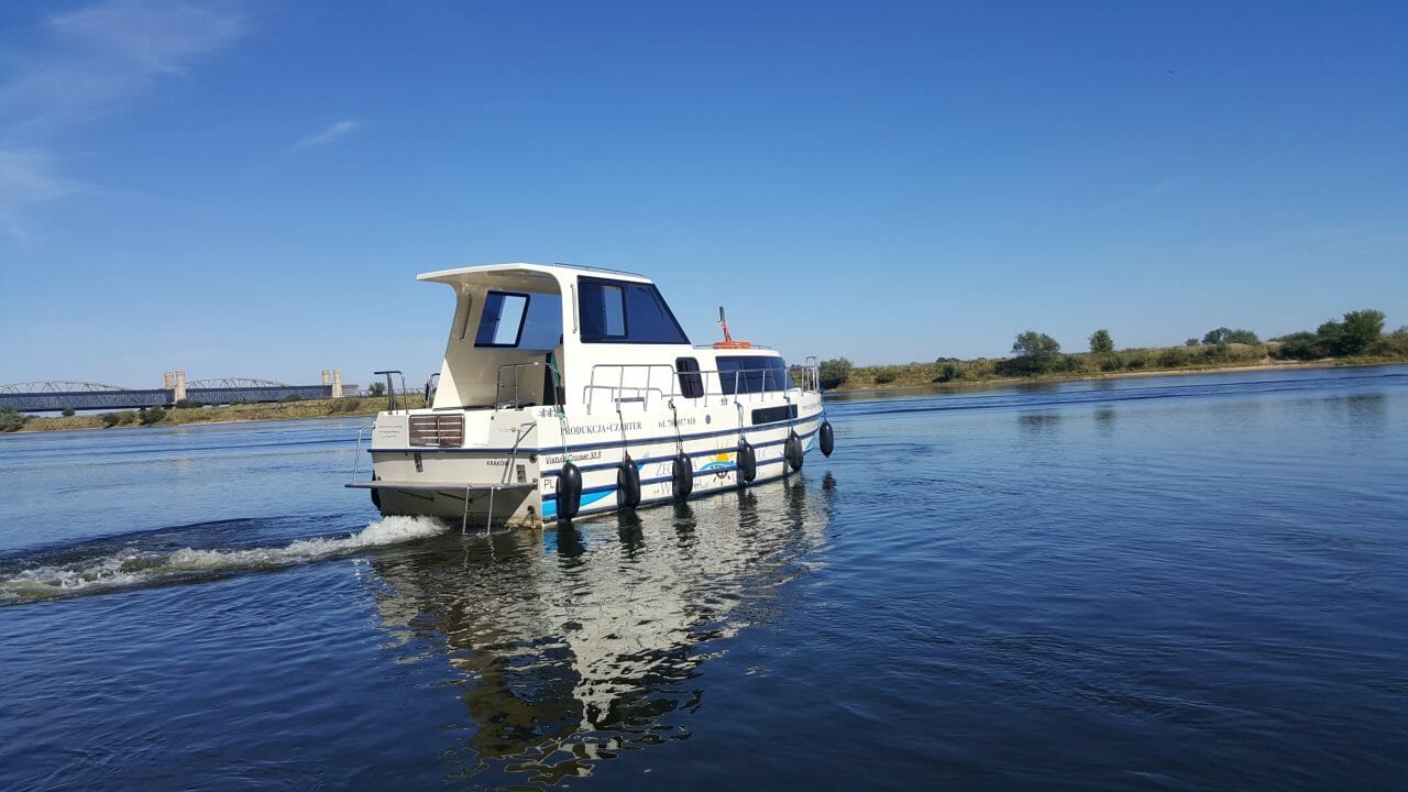 Weichsel, Polen, Hausboote,