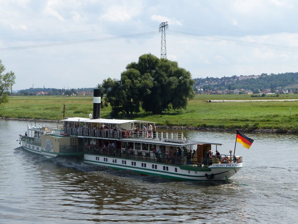 Dampfschiff.Pillnitz Sachsen