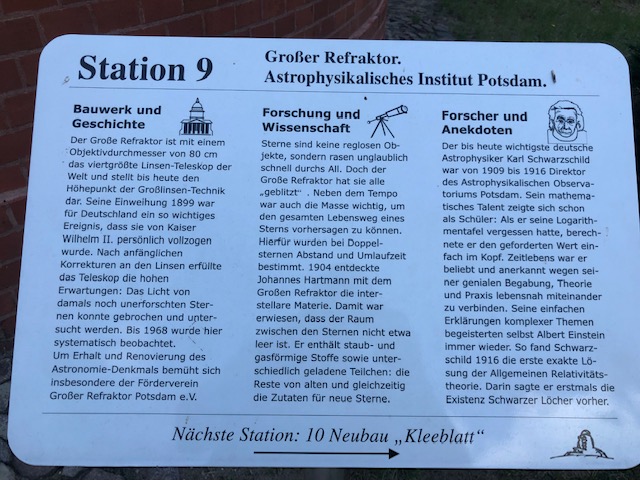 Großer Refraktor Telegrafenberg Potsdam
