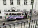 Lissabon Portugal Strassenbahn