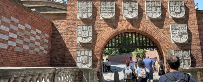 Aufgang zum Wawel