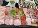 Kielce.Essen Polen Wurstplatte