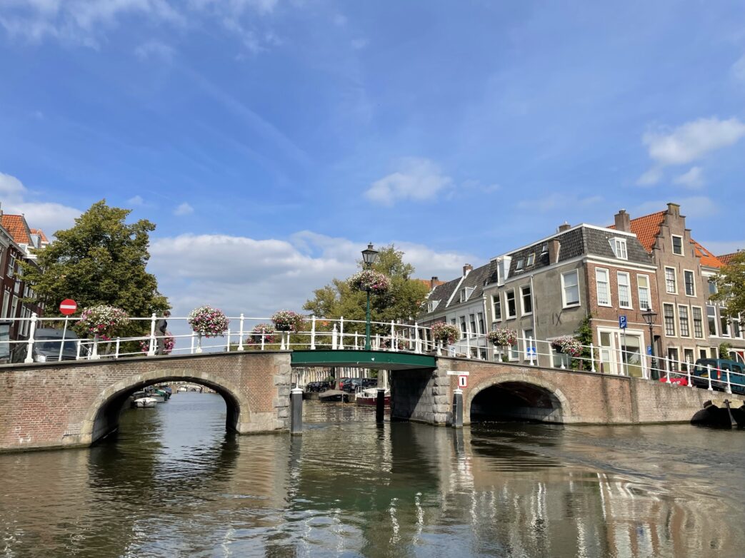 Kanalboot Gracht Leiden