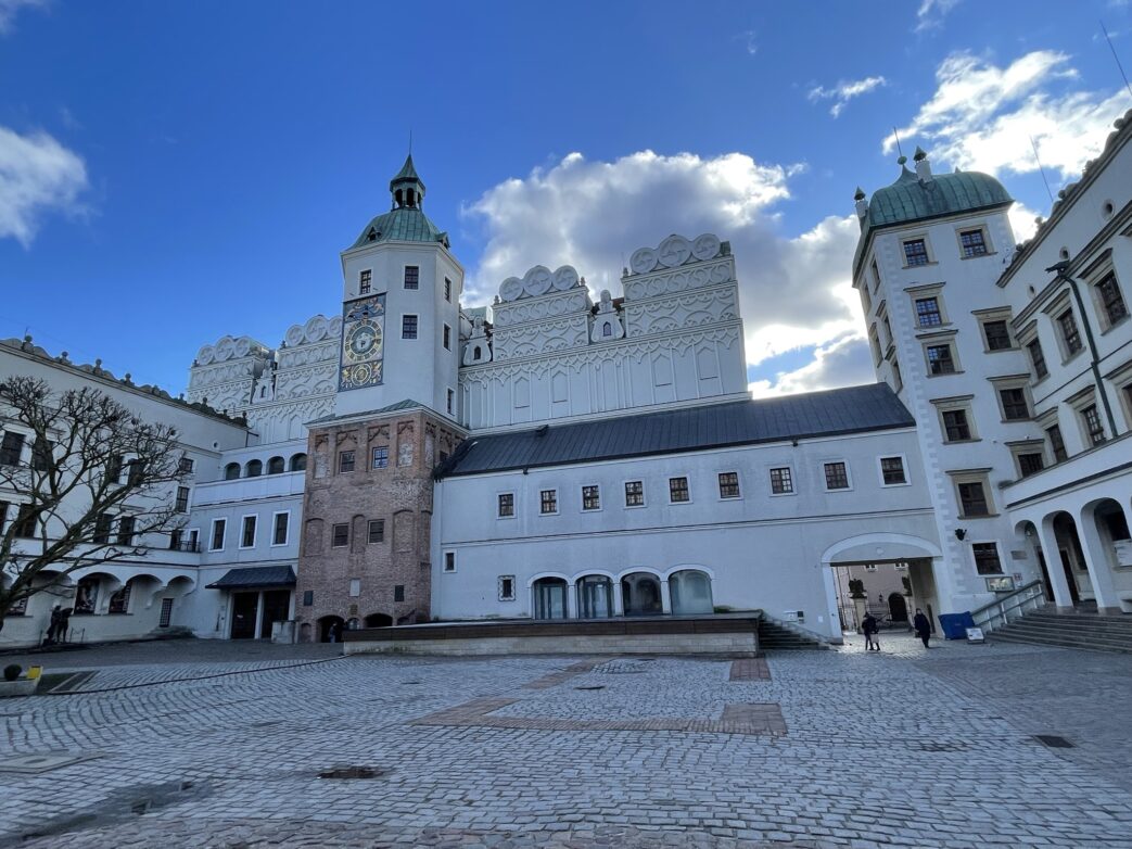 Stettin.Polen Schloss der Pommerschen Herzöge