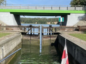 Schleuse Technik Augustowkanal Podlachien
