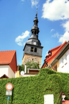 Schiefer Turm Bad Frankenhausen Thüringen