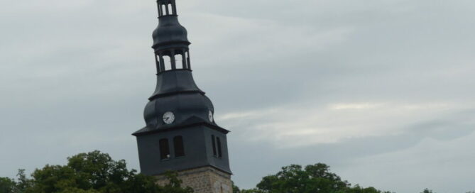 Schiefer Turm Bad Frankenhausen Thüringen