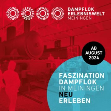 Dampflok.Meiningen Eisnebahn Thüringen