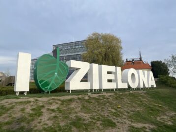 Polen.Zielonagora Bachus Wein Polen