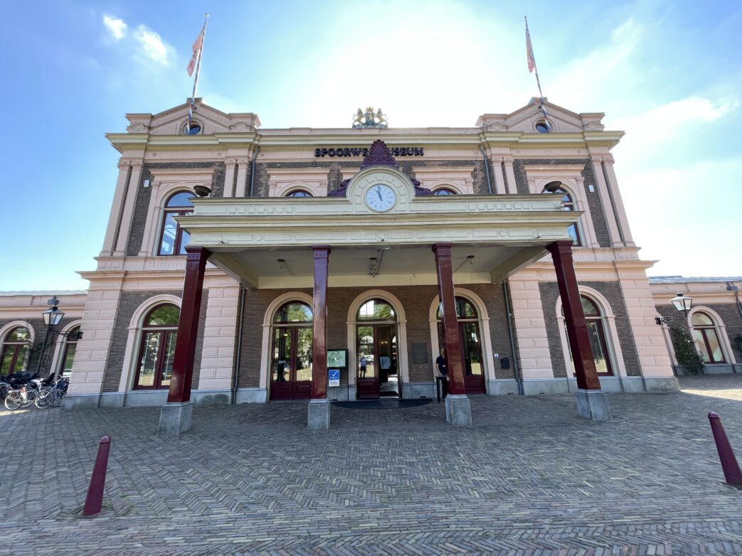 Sporwegen.Utrecht Eisenbahn Dampflok
