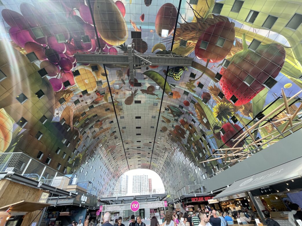 Rotterdam Niederlande Markthalle Architektur