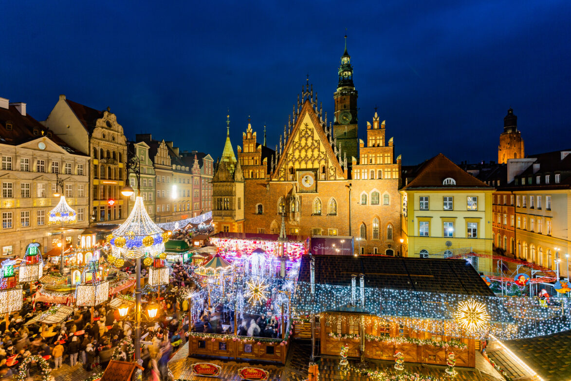 Weihnachtsmarkt Wroclaw Foto: Polnisches Fremdenverkehrsamt