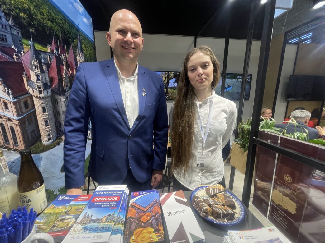 Micael und Magdalena präsentieren das Oppelner Land