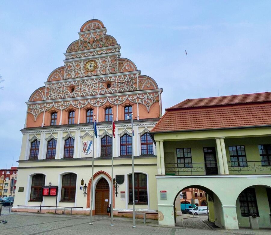 Stargard.Polen.Hanse Kirche
