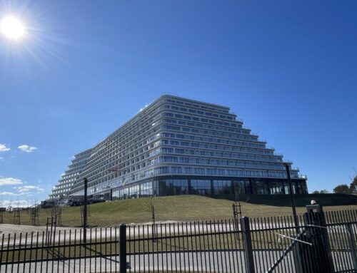Hotel Gołębiewski Pobierowo kurz vor der Eröffnung