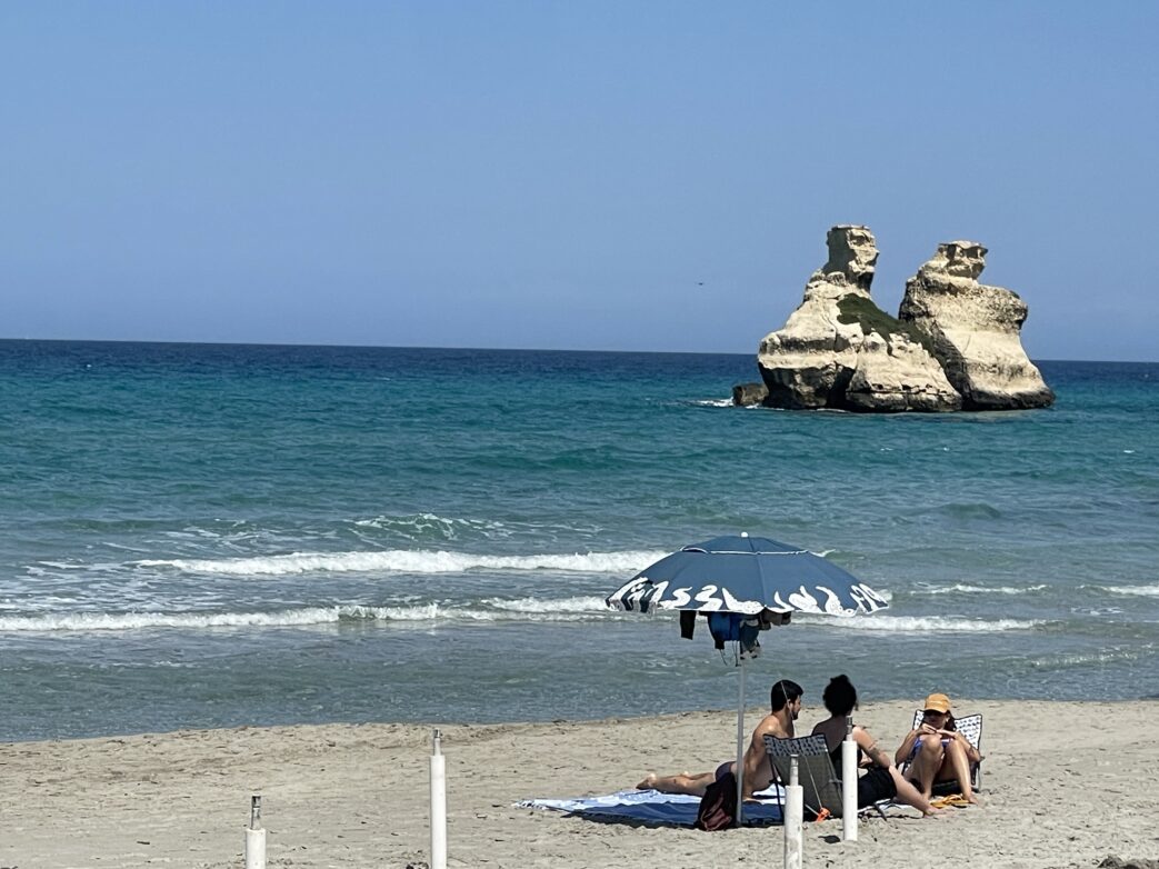 Salento.Strand.apulien.Rocca