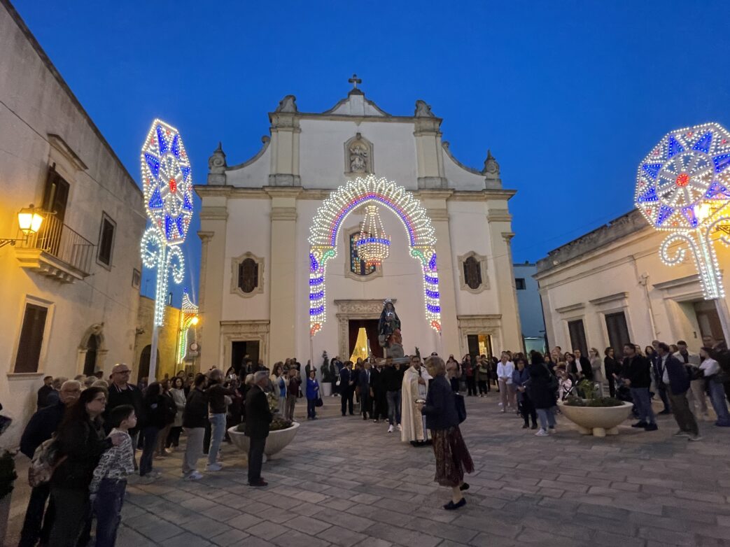 Prozession Madonna di roca Melendugno