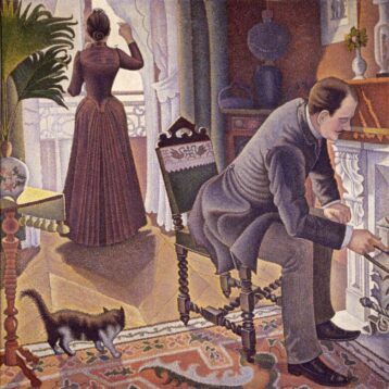 Paul Signac Sonntag, 1888–1890 Öl auf Leinwand, 150 x 150 com Privatsammlung
