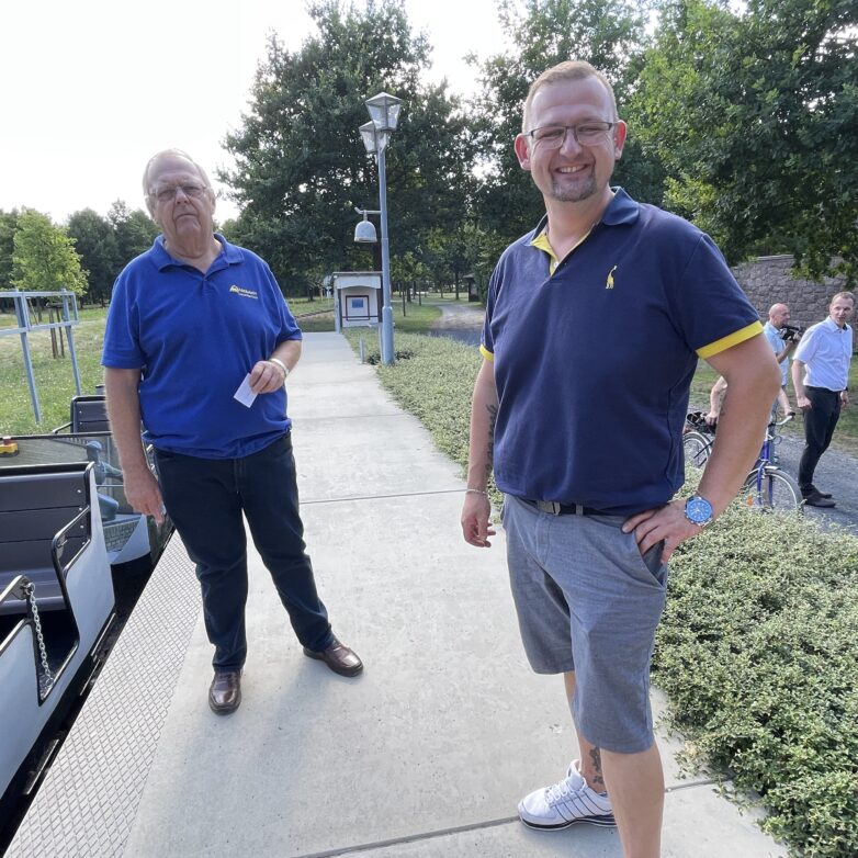 Parkbahn Lauchhammer Brandenburg eisnebahn