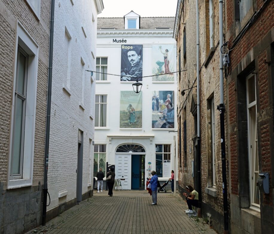 Dem Maler Felicien Rops ist ein ganzes Museum gewidmet.