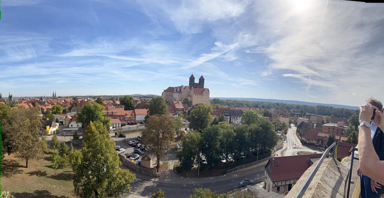 Quedlinburg.Harz Schlossberg Sachsen-anhalt